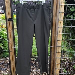 Lane Bryant army green nylon blend pants size 18